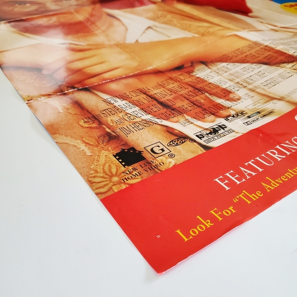 Vintage 90s JTT Jonathan Taylor Thomas Pinocchio DVD/VHS Movie Wall Poster - Picture 12 of 15